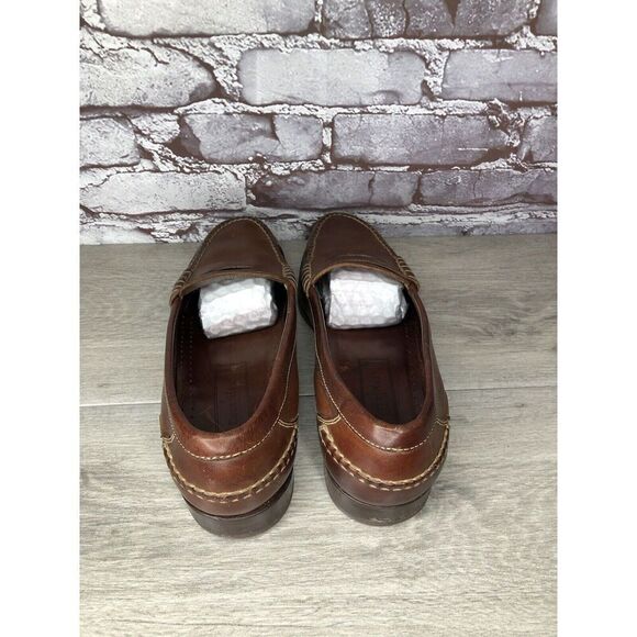 Cole Haan Dark Brown Leather Penny Loafers Casual Shoes Men’s Sz 10.5W US/44EU - Picture 6 of 16